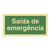 SINAL SAÍDA DE EMERGÊNCIA P0032